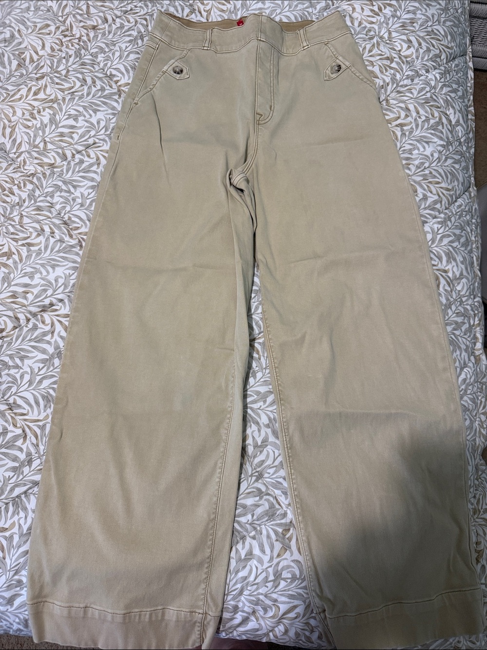 SPANX Tan High-Waist Sculpting Leggings